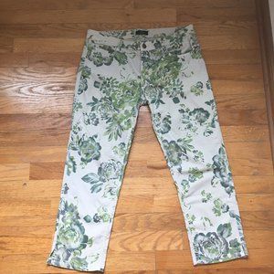 HARMONT & BLAINE Made in Italy Floral Pants